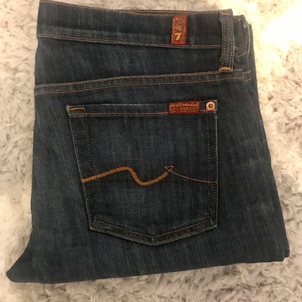 7 For All Mankind -b(air) Iconic Bootcut Jeans